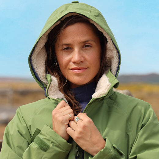 LJ158 - Snug Lined Coat - Sage