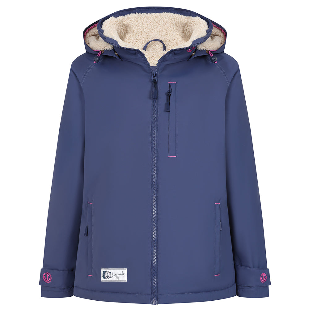 LJ158 - Snug Lined Coat - Twilight