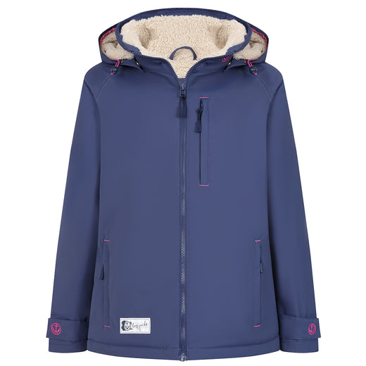 LJ158 - Snug Lined Coat - Twilight