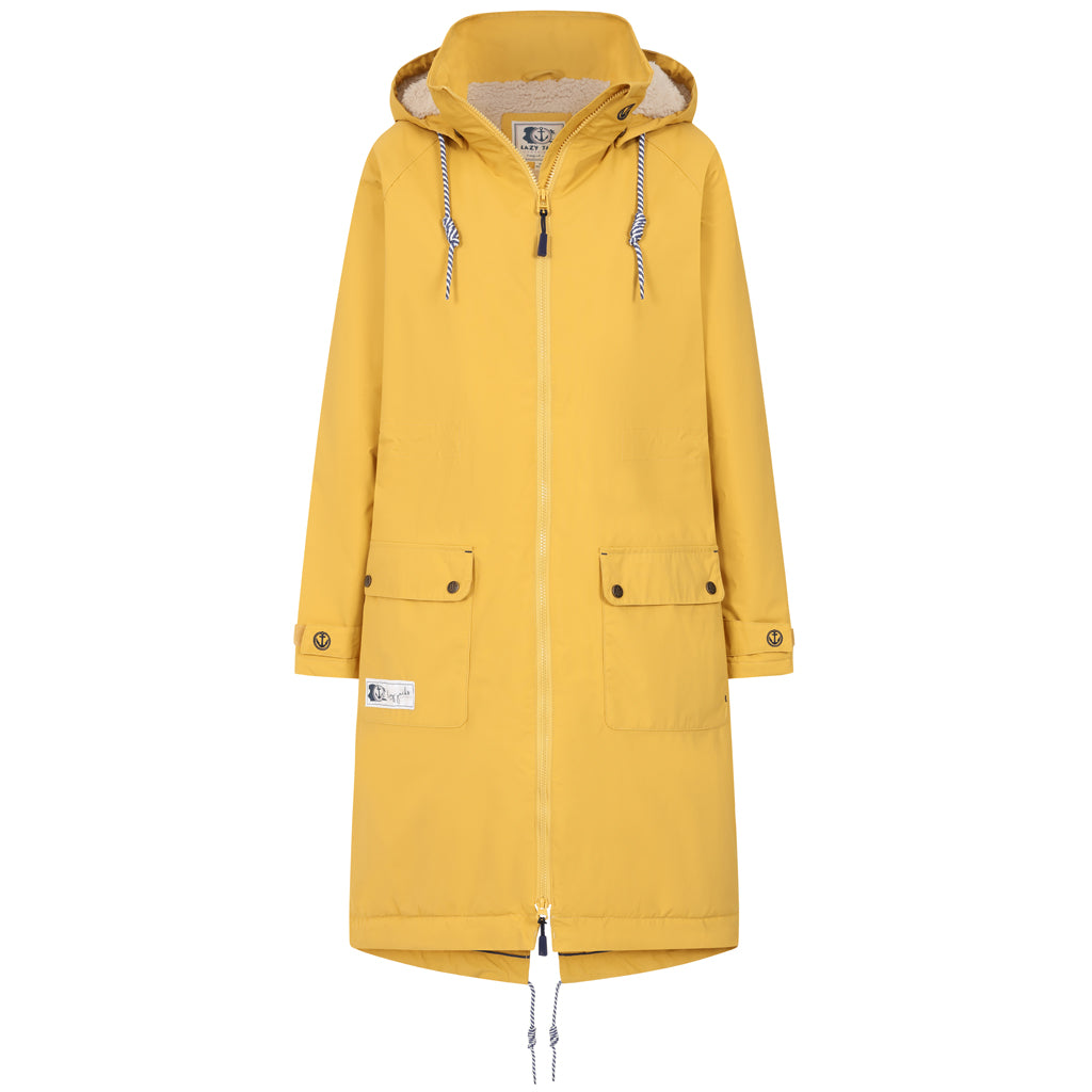 LJ159 - Ladies Long Lined Snug Coat - Heather