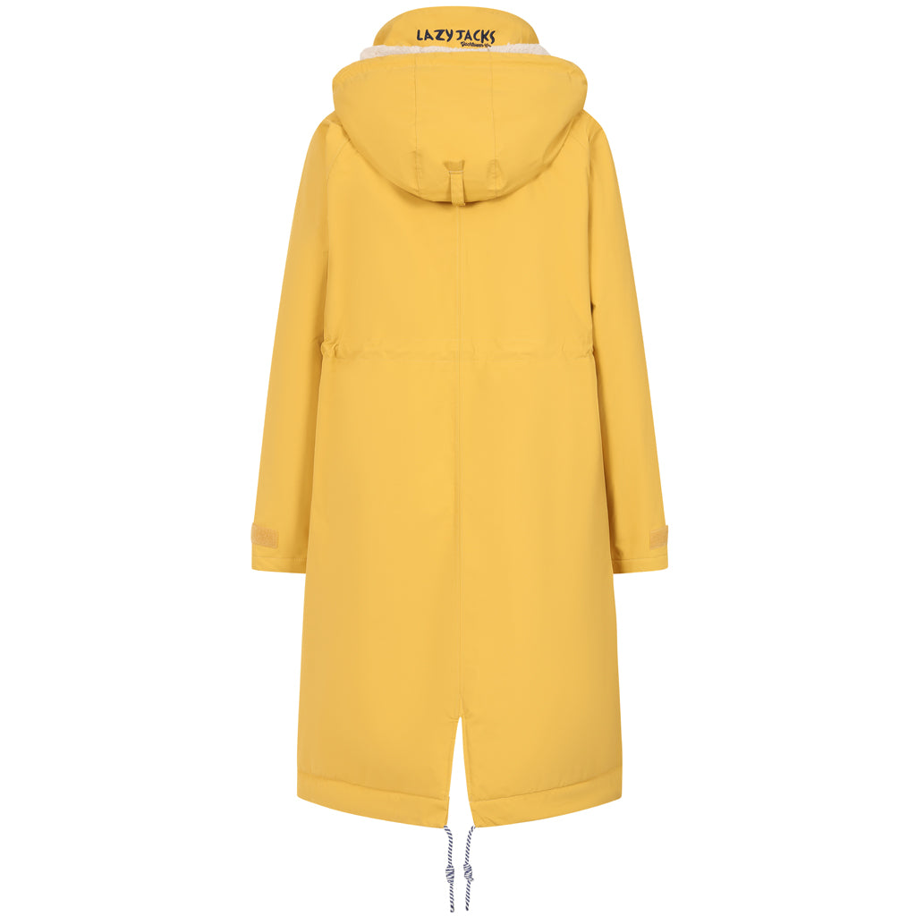 LJ159 - Ladies Long Lined Snug Coat - Heather