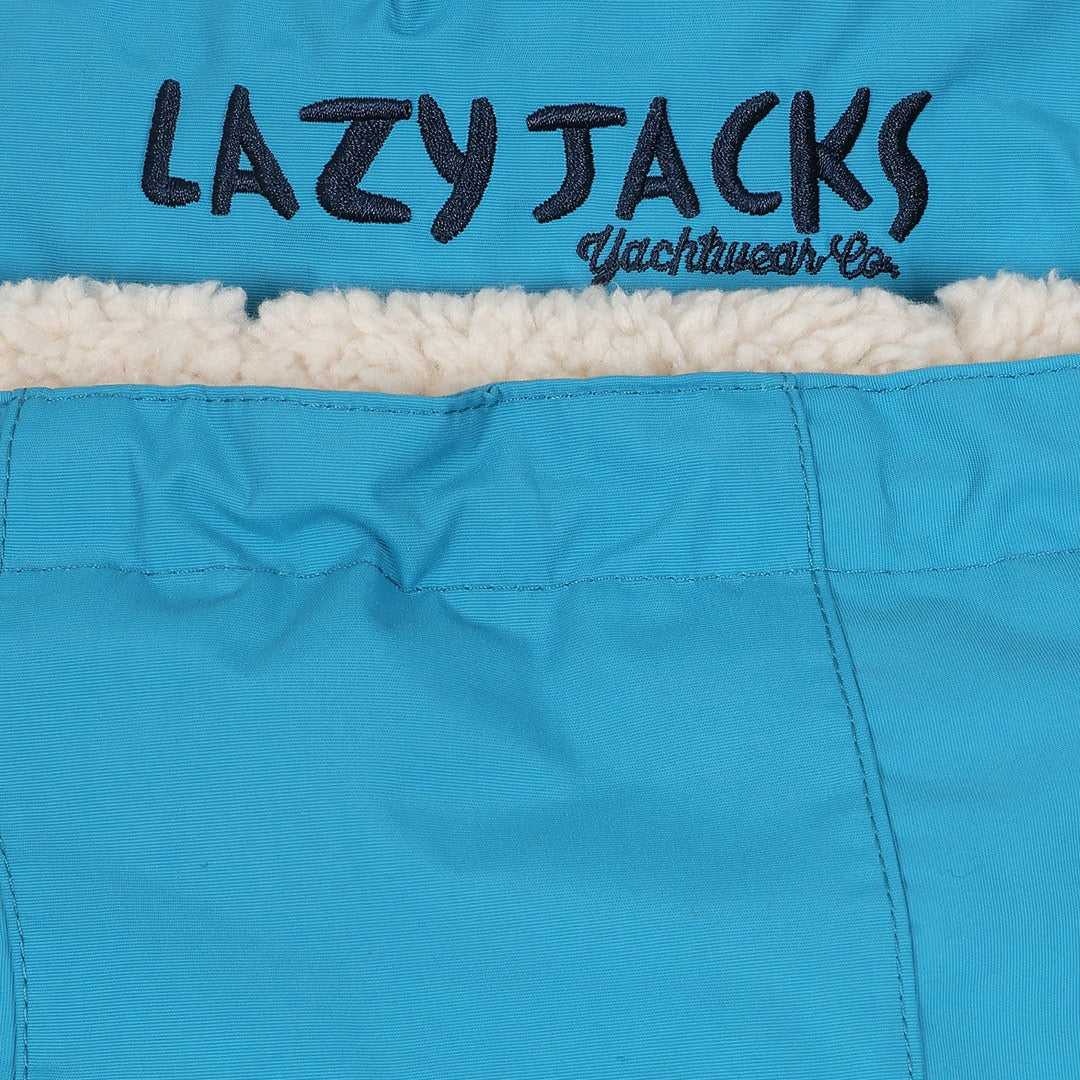 LJ159 - Longline Snug Lined Coat - Petrol