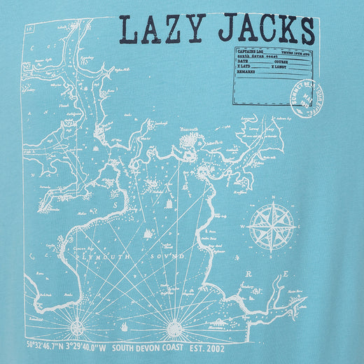 LJ15 - Men's Printed T-Shirt - Turquoise