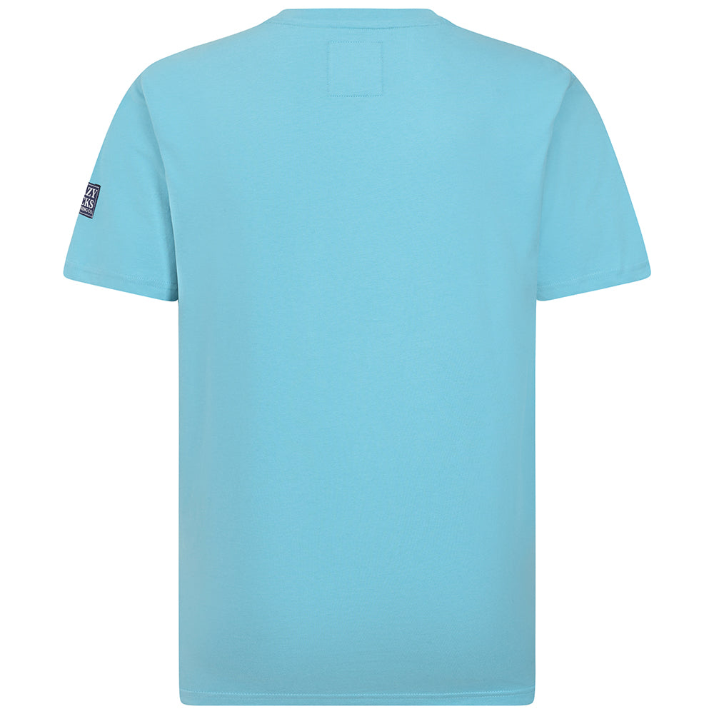 LJ15 - Men's Printed T-Shirt - Turquoise