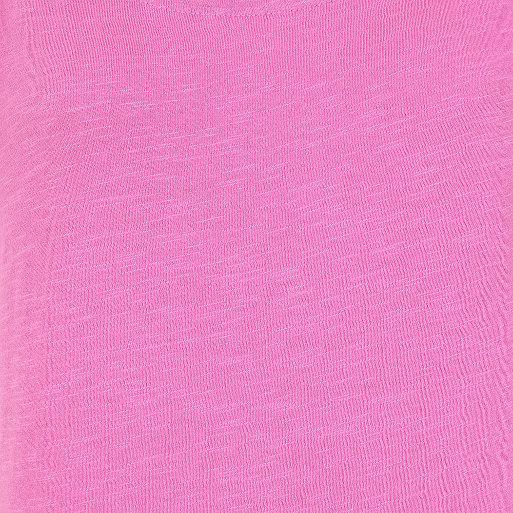 LJ163 - Ladies Roll Sleeve Tee - Raspberry
