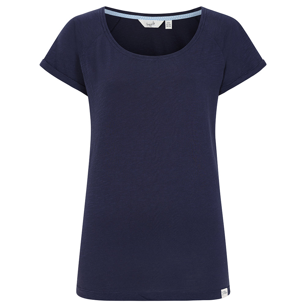 LJ163 - Ladies Roll Sleeve Tee - Twilight