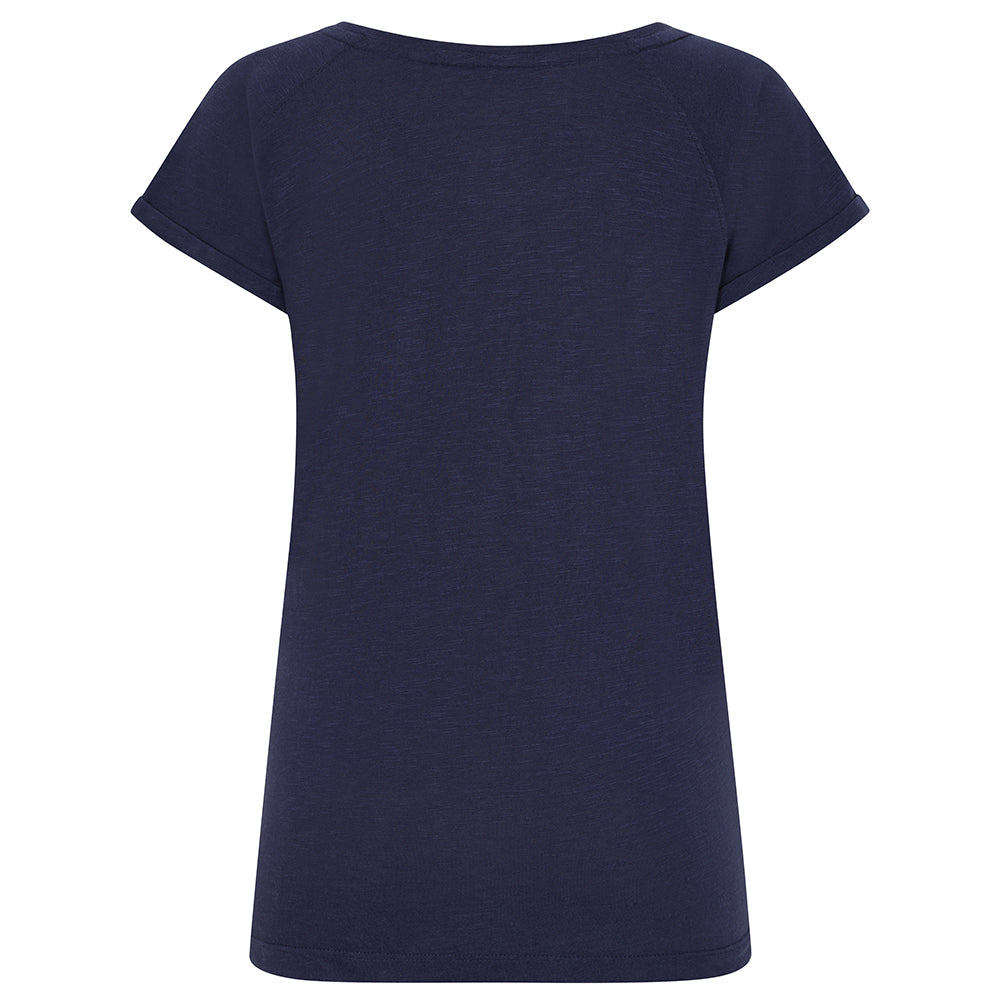 LJ163 - Ladies Roll Sleeve Tee - Twilight