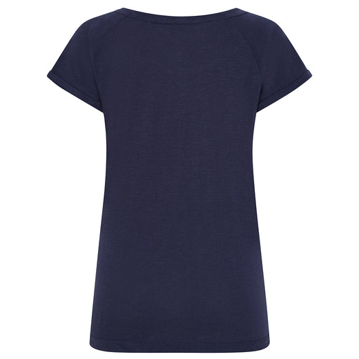 LJ163 - Ladies Roll Sleeve Tee - Twilight