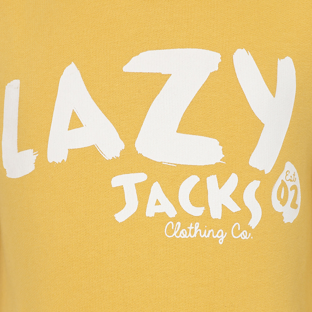 LJ21C - Boys Hooded Sweatshirts - Lemon
