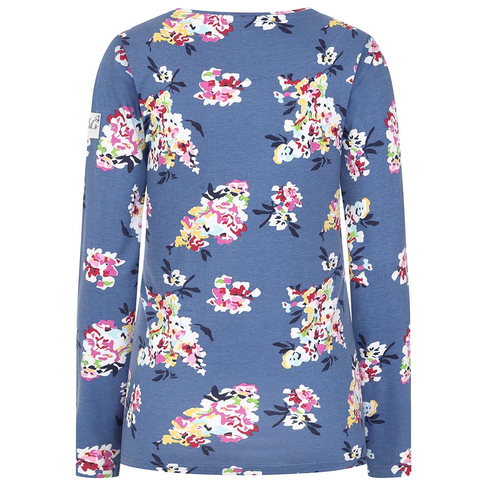 LJ97P - Printed Breton Top - Wildflower