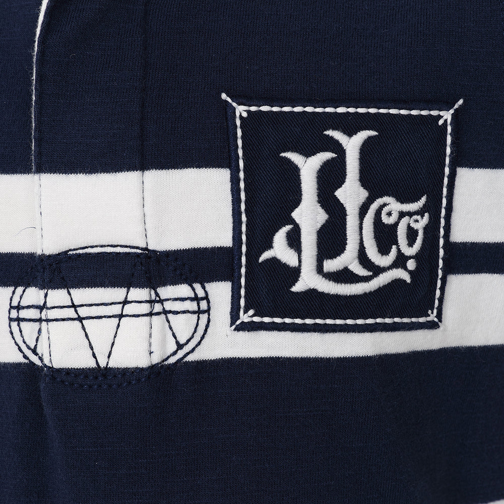 LJ27C - Short Sleeve Rugby Shirt - Marine