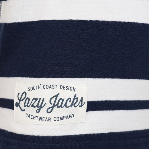 LJ27C - Short Sleeve Rugby Shirt - Marine