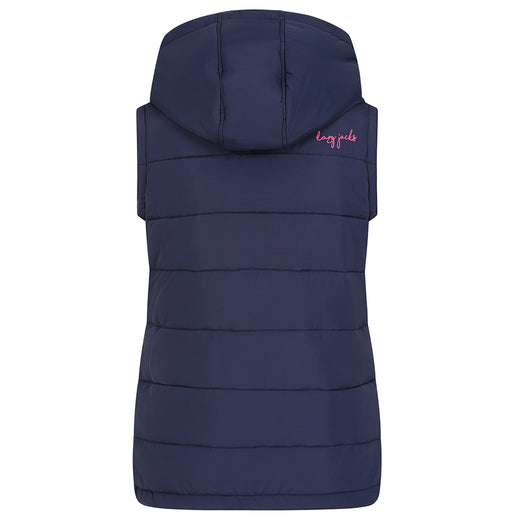 LJ29 - Gilet With Posy Lining - Marine