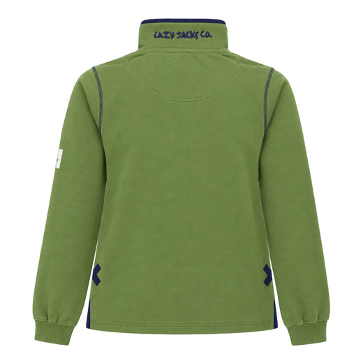LJ3 - Ladies Quarter Zip Sweatshirt - Sage