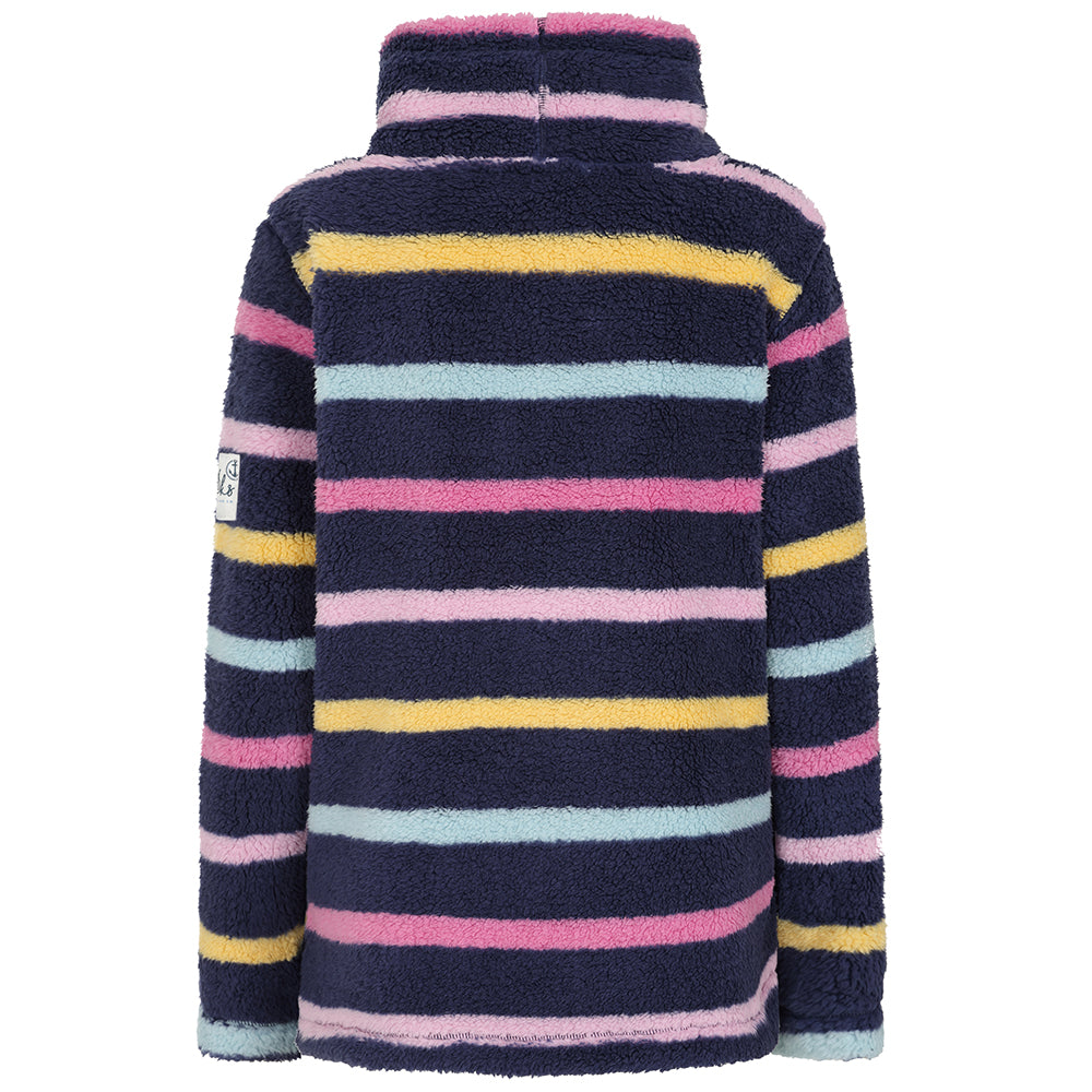 LJ30S - Striped Roll Neck Snug - Twilight