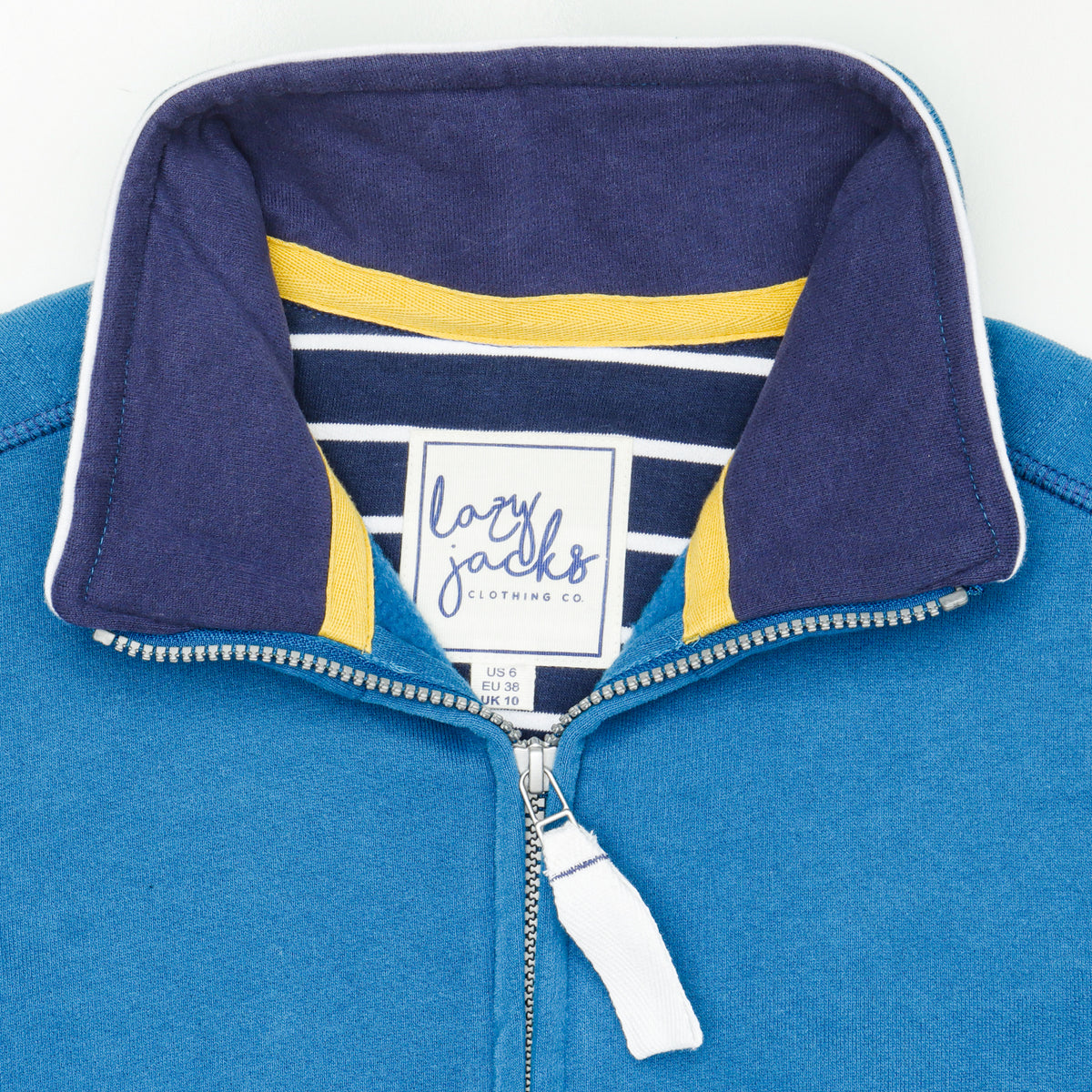 LJ33 - Ladies Full Zip Sweatshirt - Teal