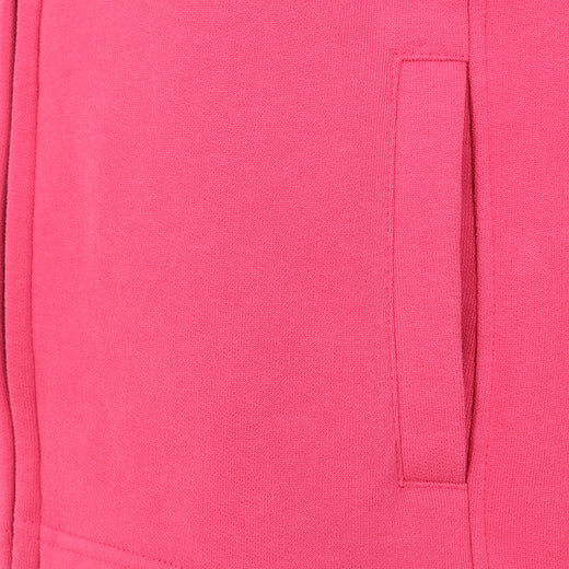 LJ33 - Ladies Full Zip Sweatshirt - Cherry