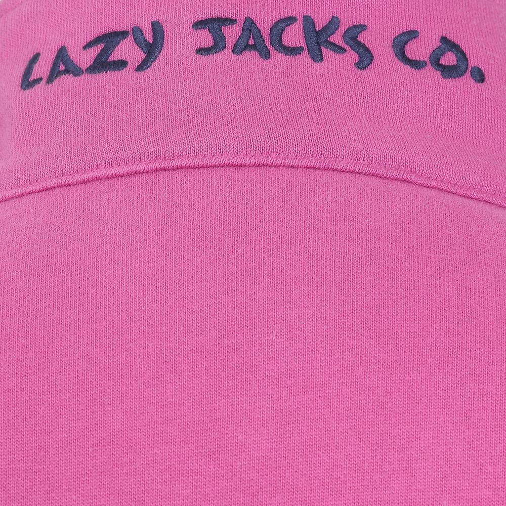 LJ3 - Ladies Quarter Zip Sweatshirt - Raspberry