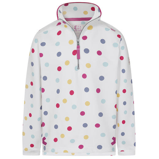 LJ3CP - Girls Printed 1/4 Zip - Spot