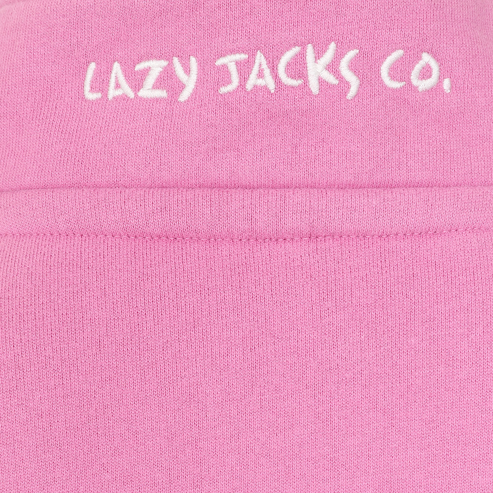 LJ3C - Girls 1/4 Zip - Candy floss