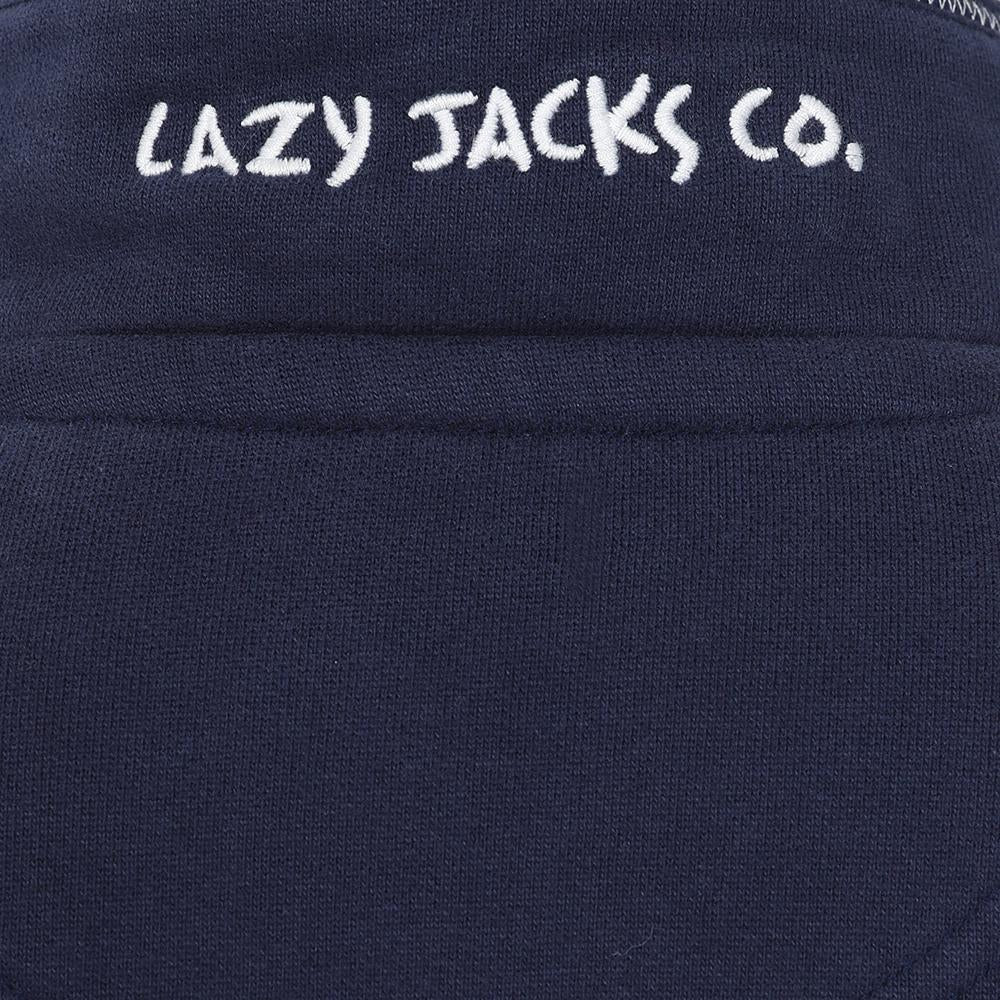 LJ40C - Boy's 1/4 Zip Sweatshirt - Marine