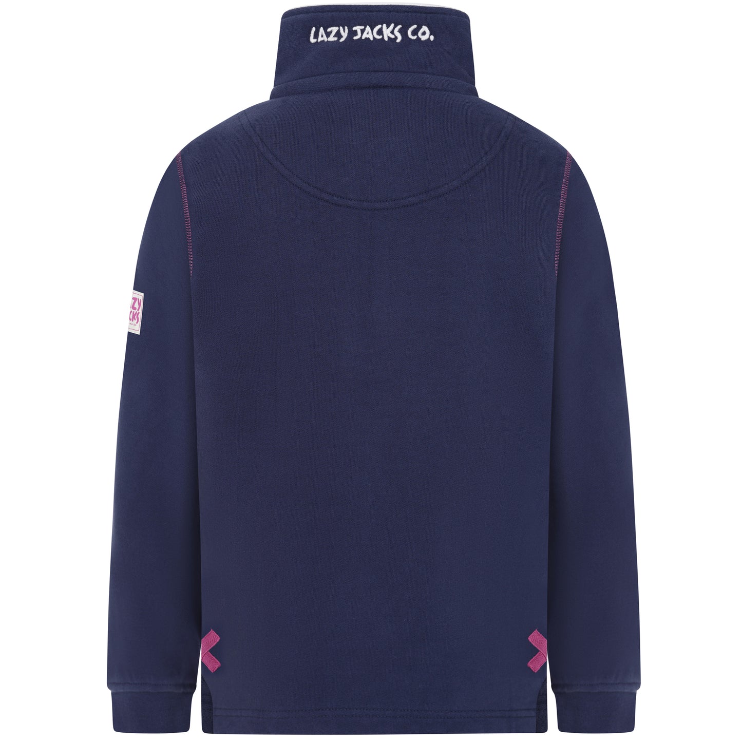 LJ3C - Girls 1\4 Zip Sweatshirt - Twilight