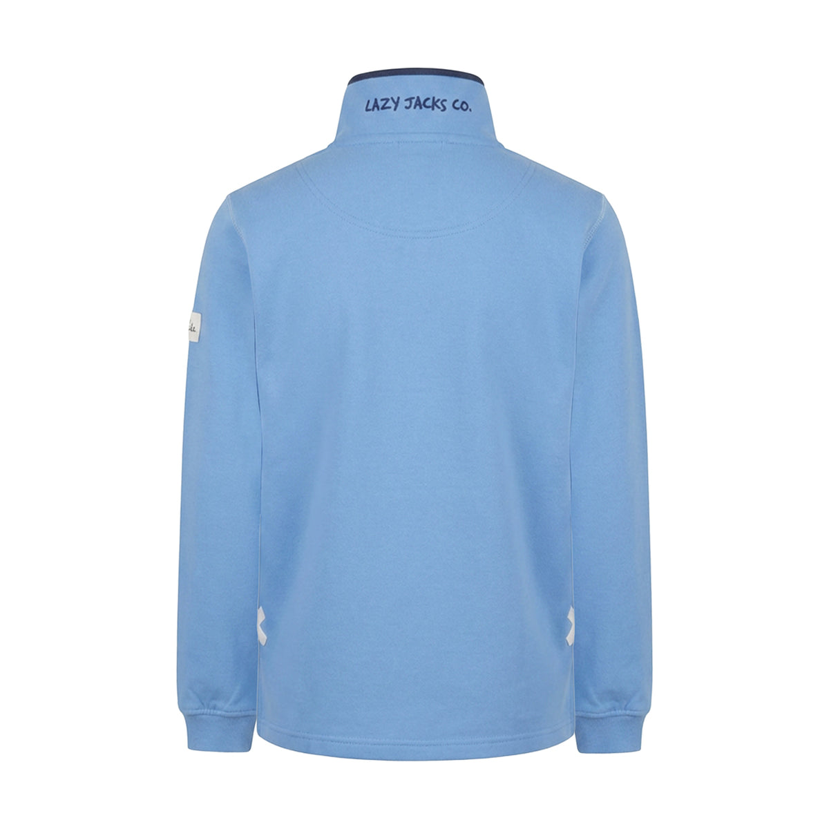 LJ3 - Ladies 1/4 Zip Sweatshirt - Blue