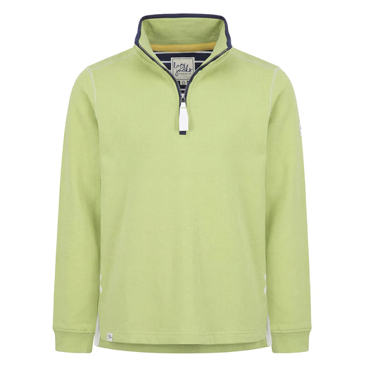 LJ3 - Ladies 1/4 Zip Sweatshirt - Lime