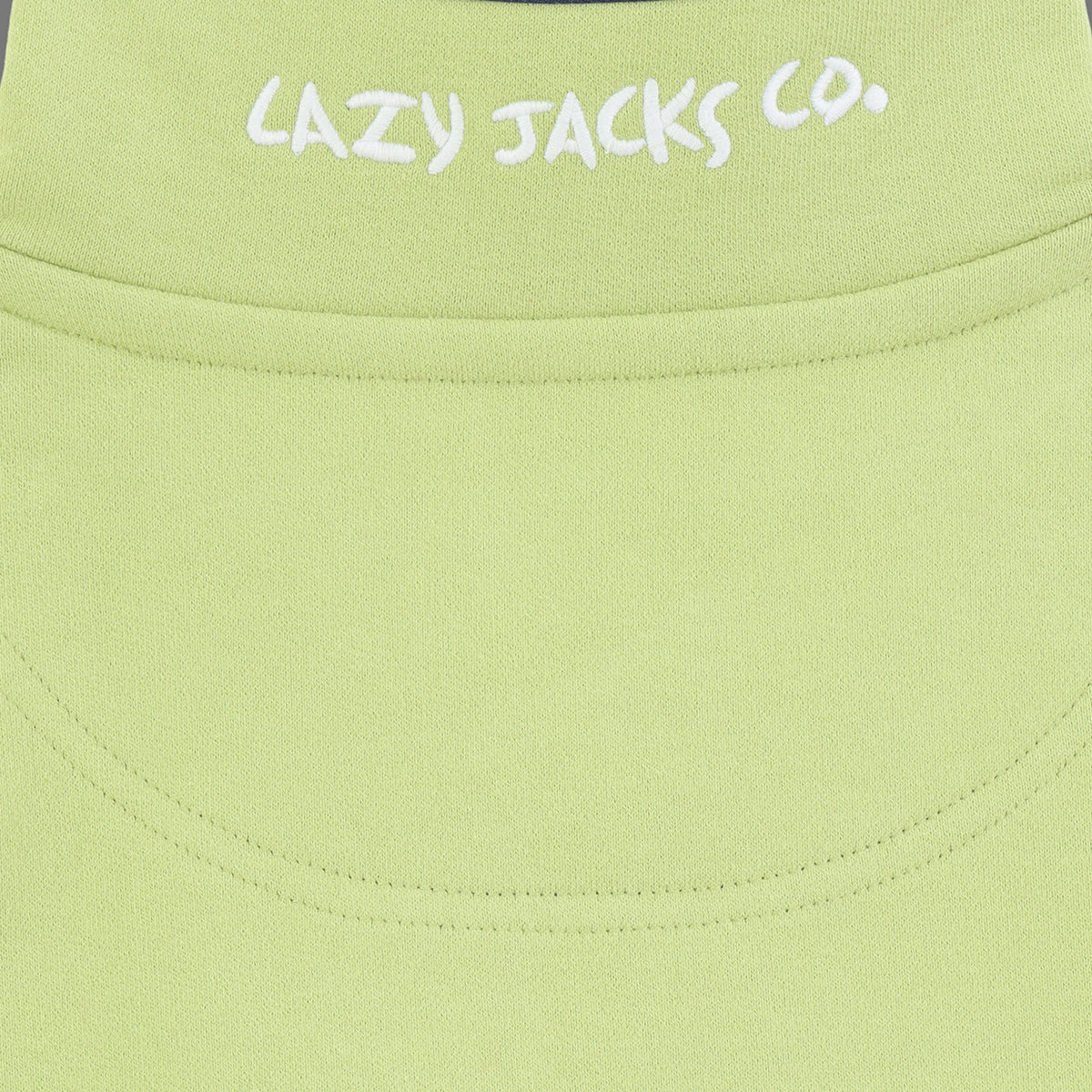 LJ3 - Ladies 1/4 Zip Sweatshirt - Lime