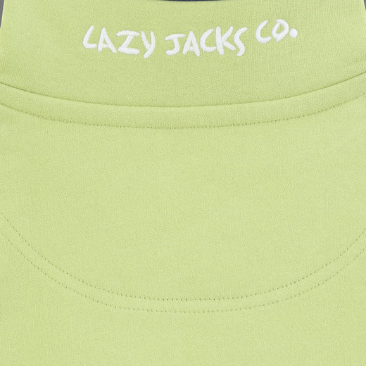 LJ3 - Ladies 1/4 Zip Sweatshirt - Lime