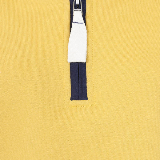 LJ3 - Ladies 1/4 Zip Sweatshirt - Lemon