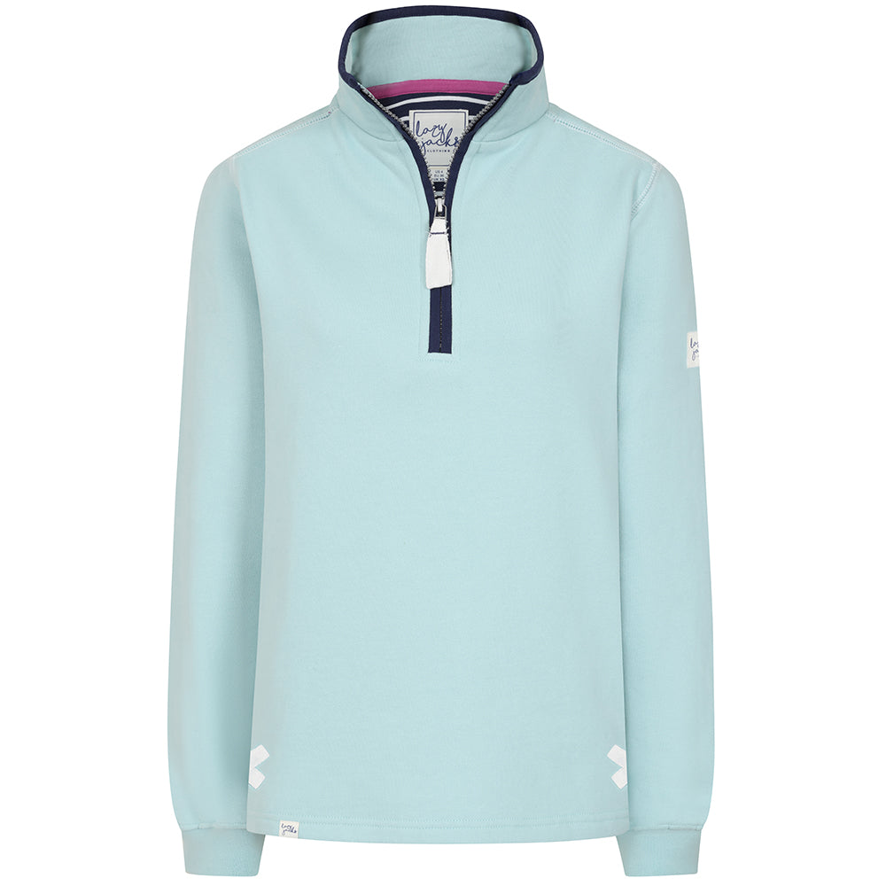 LJ3 - Ladies 1/4 Zip Sweatshirts - Mint