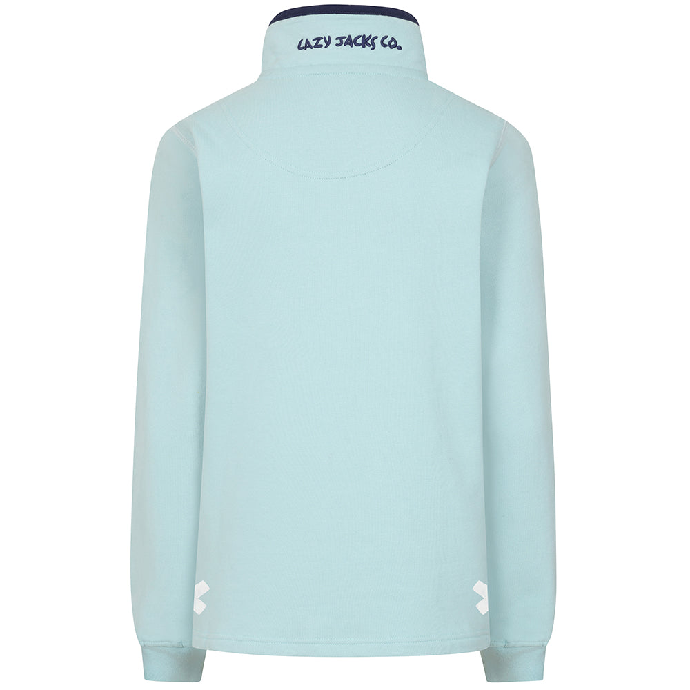 LJ3 - Ladies 1/4 Zip Sweatshirts - Mint
