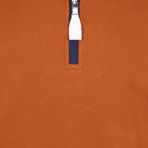 LJ3 - Ladies Quarter Zip Sweatshirt - Orange
