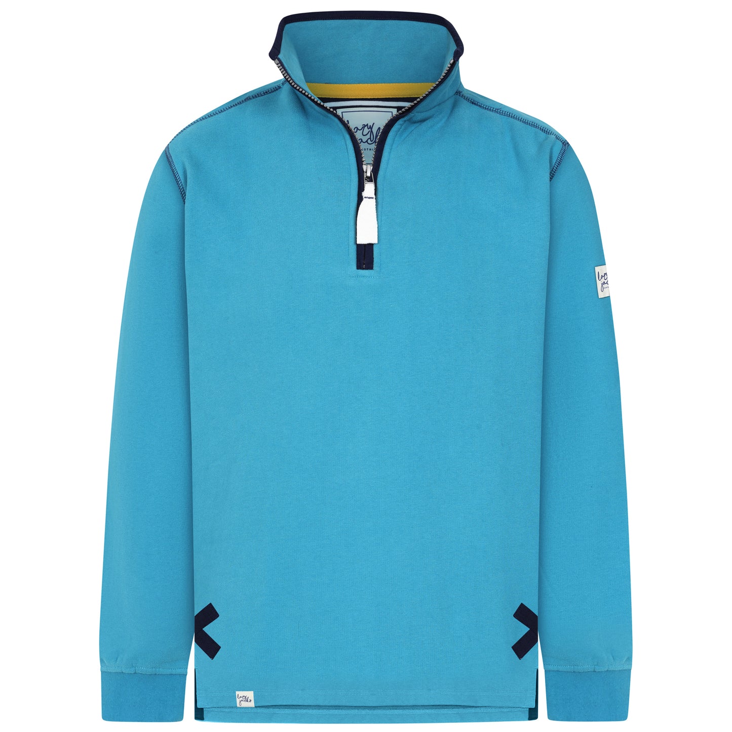 LJ3 - Ladies Quarter Zip Sweatshirt - Petrol