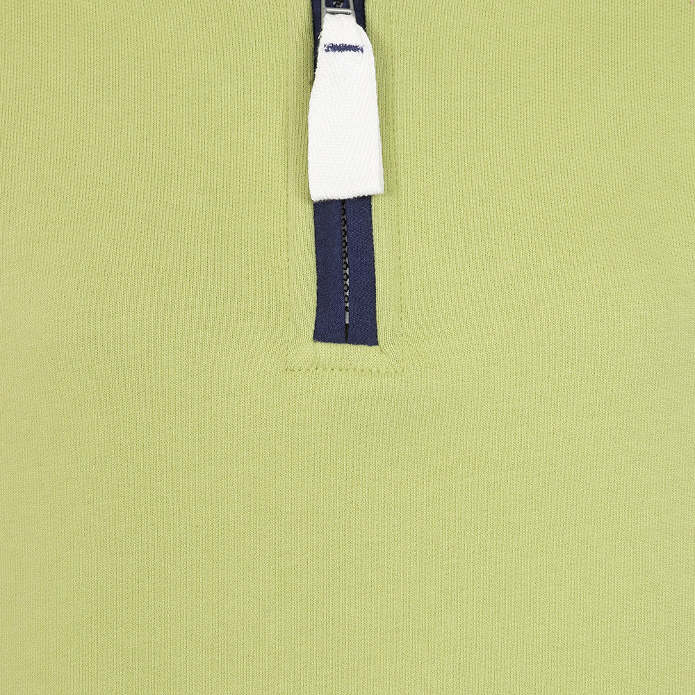 LJ3 - Ladies 1/4 Zip Sweatshirt - Pistachio