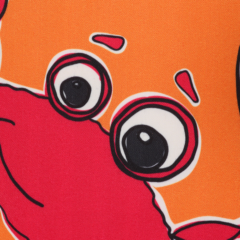 Cosmetic and Wash Bag Pair - Crab