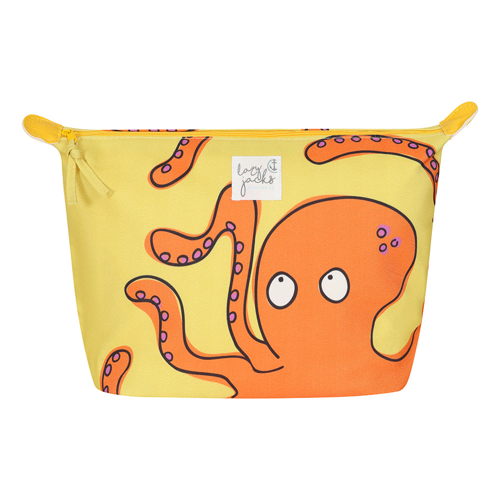Cosmetic and Wash Bag Pair - Octopus