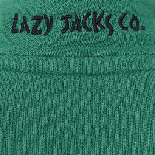 LJ40C - Boy's 1/4 Zip Sweatshirt - Fern