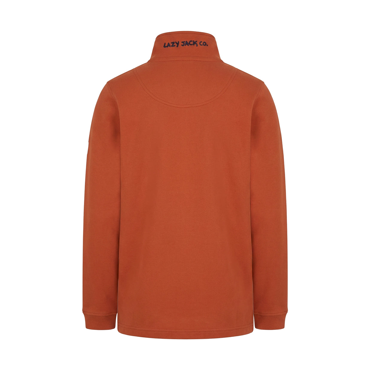 LJ40C - Boys 1/4 Zip Sweatshirt - Orange