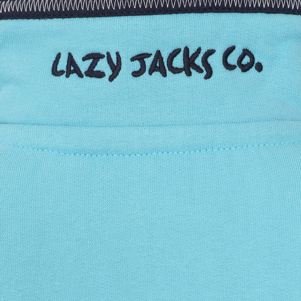 LJ40C - Boy's 1/4 Zip Sweatshirt - Spearmint