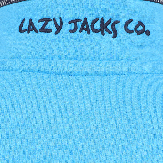 LJ40 - Quarter Zip Sweatshirt - Blue Lagoon