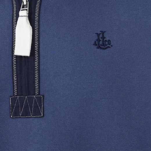 LJ40 - Quarter Zip Sweatshirt - Denim