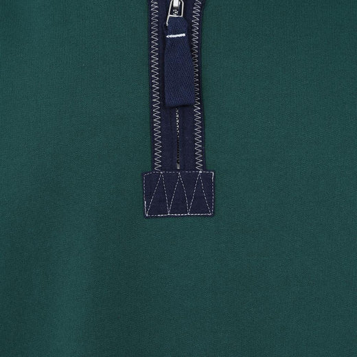 LJ40 - Men's Quarter Zip Sweatshirt - Forest