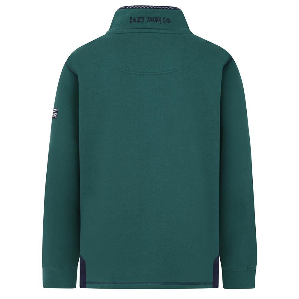 LJ40 - Men's Quarter Zip Sweatshirt - Forest