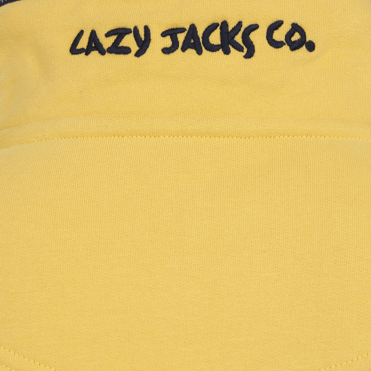 LJ40 - Quarter Zip Sweatshirt - Lemon
