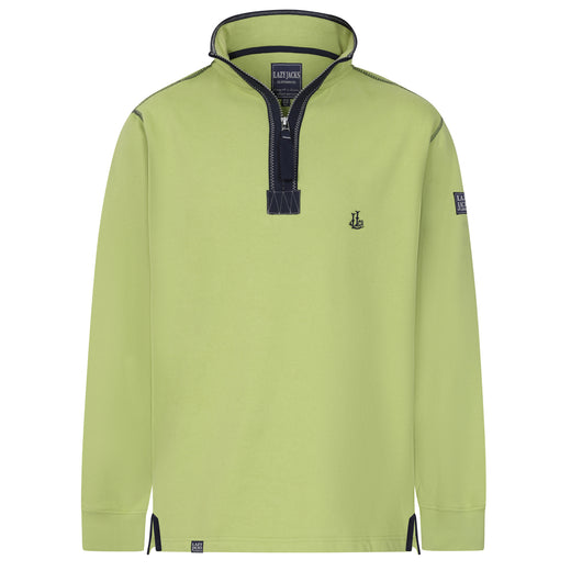 LJ40 - Quarter Zip Sweatshirt - Lime