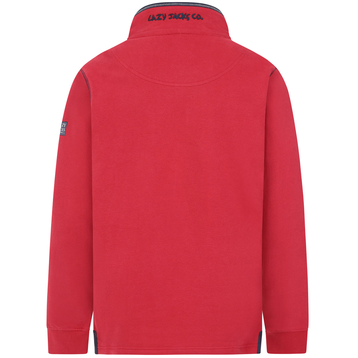LJ40 - Quarter Zip Sweatshirt - Red
