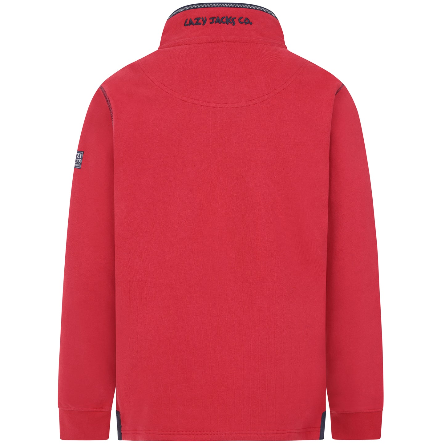 LJ40 - Quarter Zip Sweatshirt - Red
