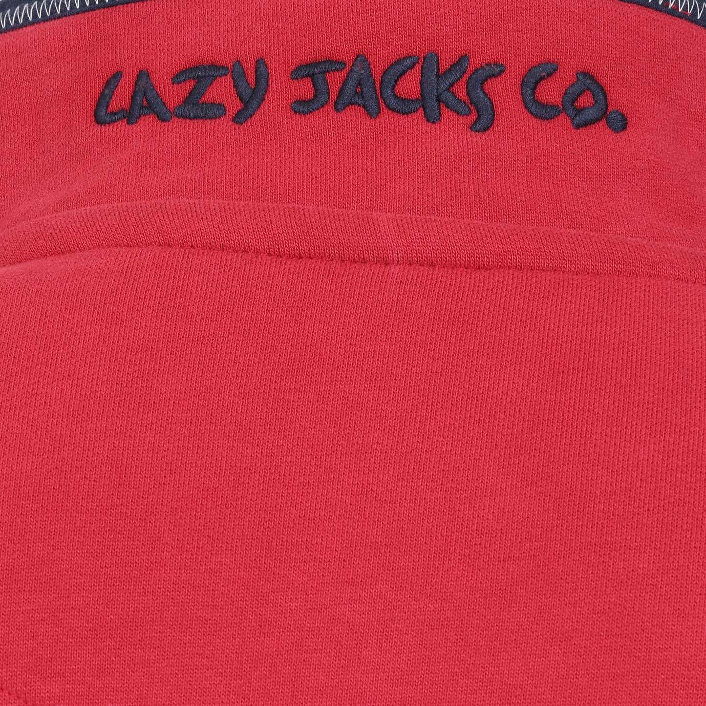 LJ40 - Quarter Zip Sweatshirt - Red